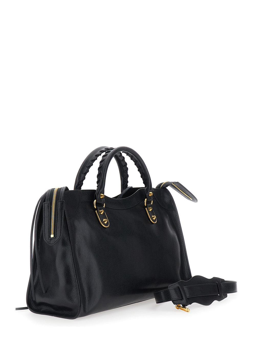 Balenciaga Women Le City Uptown Bag Medium In Supple Goat BALENCIAGA