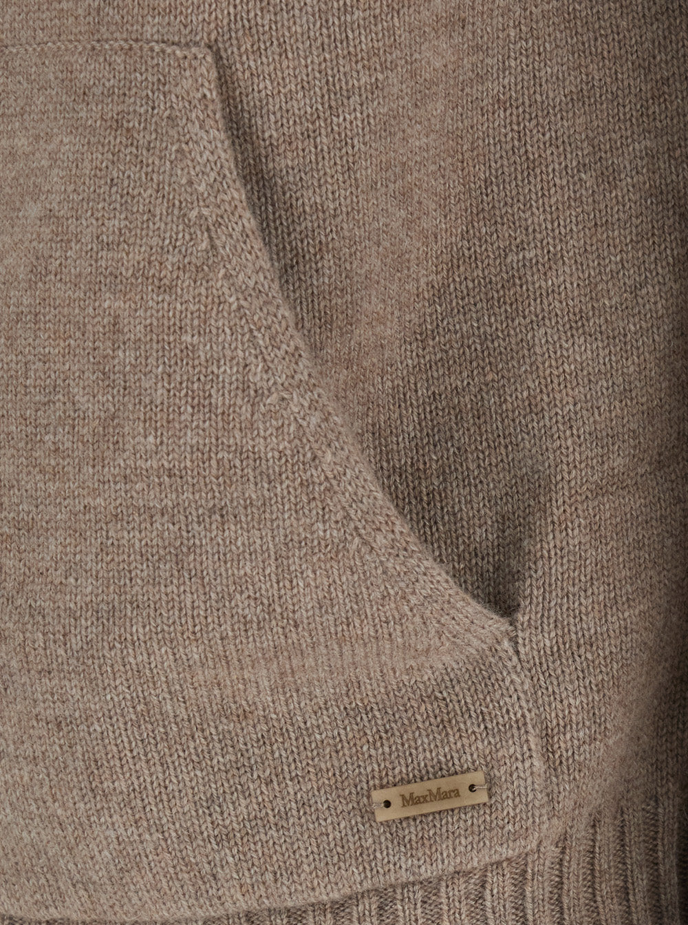 Max Mara Women Sweatshirt Primo With Collar And Long Sleeves In Tech Fabric Beige For Women MAX MARA