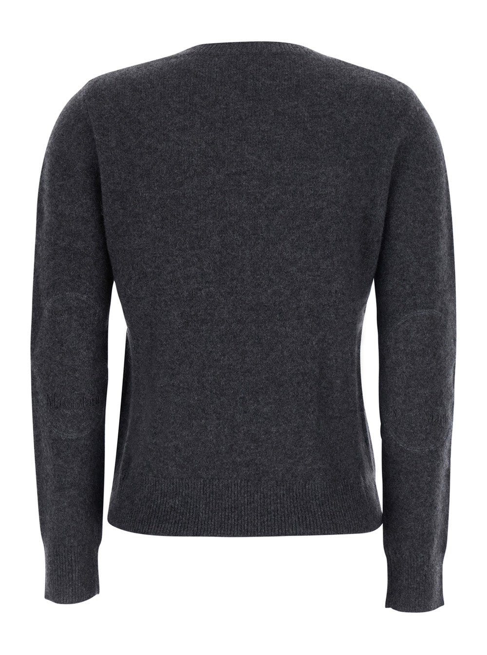 'S Maxmara Women Sweater Voliera With V-Neck And Long Sleeves In Gray For Women S MAX MARA