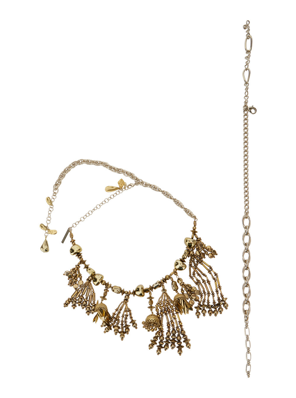 Dries Van Noten Women Necklace Necklace With Brass And Metallic Resins Unisex DRIES VAN NOTEN