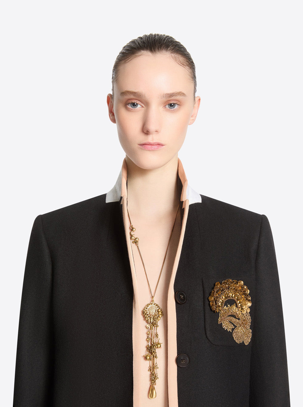 Dries Van Noten Women Necklace Necklace With Resins And Metallic Brass Unisex DRIES VAN NOTEN