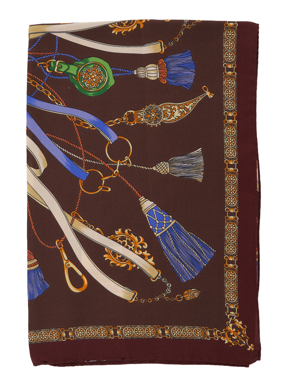 Etro Women Scarf With Elegant Design And Refined Details In Brown Unisex ETRO