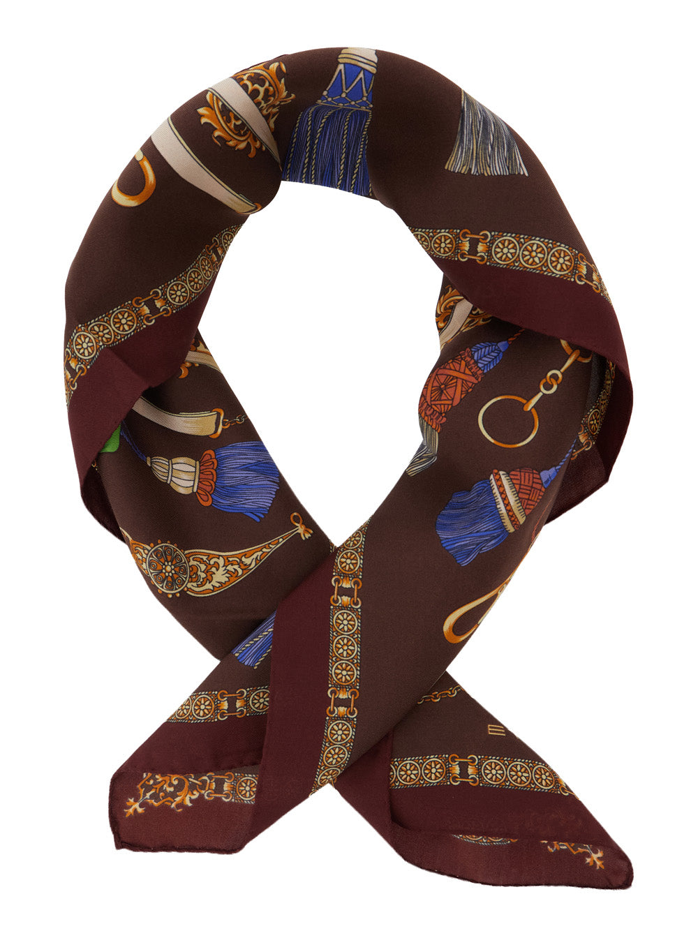 Etro Women Scarf With Elegant Design And Refined Details In Brown Unisex ETRO