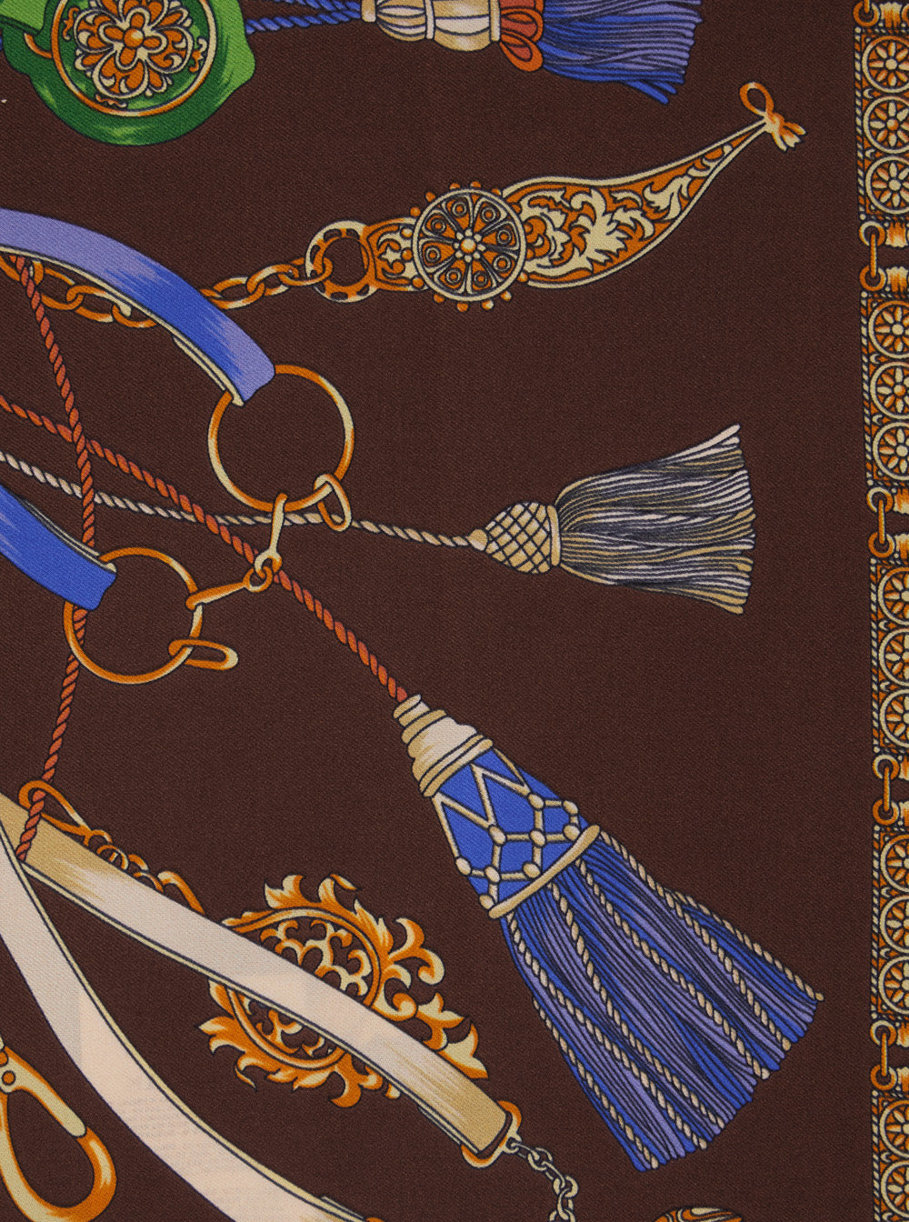 Etro Women Scarf With Elegant Design And Refined Details In Brown Unisex ETRO