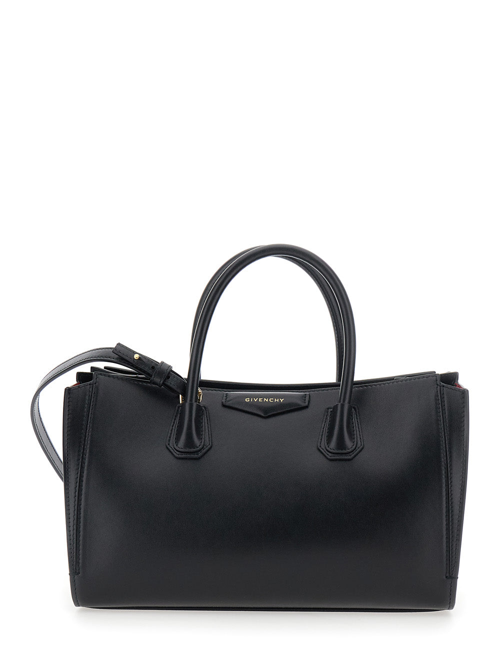 Givenchy Women Handbag With Logo Detail On The Front In Black Leather For Women GIVENCHY