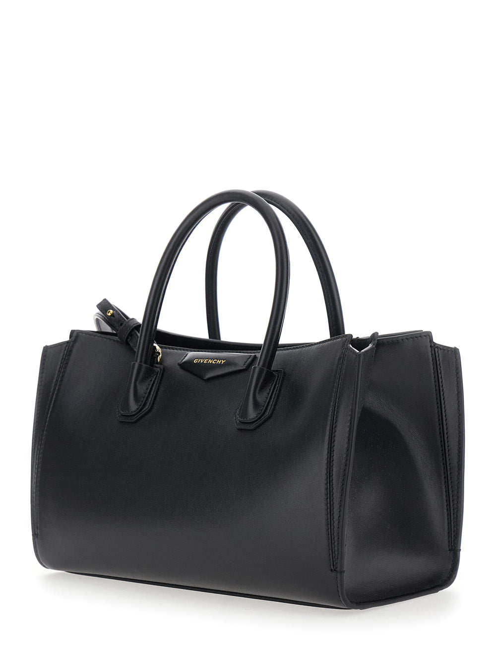 Givenchy Women Handbag With Logo Detail On The Front In Black Leather For Women GIVENCHY