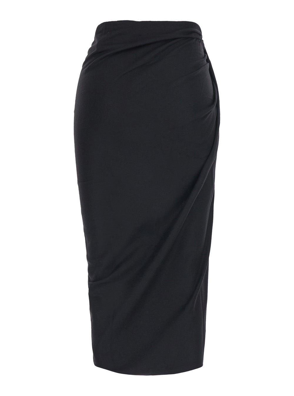 Isabel Marant Etoile Women Skirt Jeldia-Gc With Leather Details And Tech Fabric, Black, Woman ISABEL MARANT ETOILE