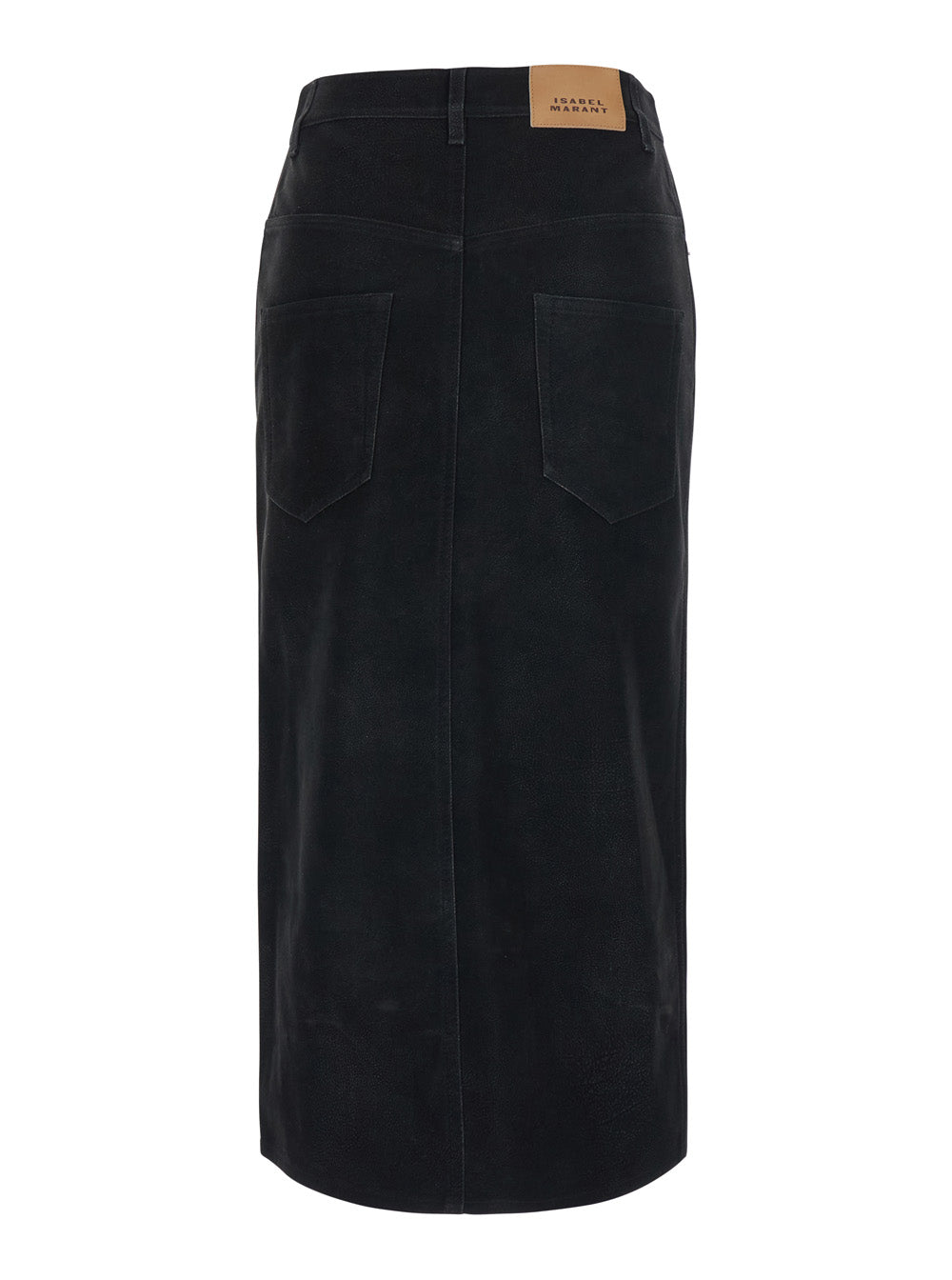 Isabel Marant Etoile Women Skirt Bisane-Gc In Tech Fabric With Details And Black Color For Women ISABEL MARANT ETOILE