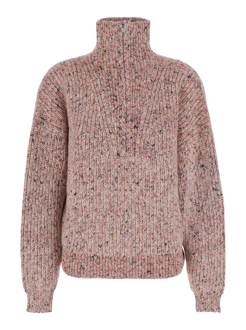 Isabel Marant Etoile Women Sweater Anita-Gc With V-Neck, Long Sleeves, Wool Fabric And Pink, Women ISABEL MARANT ETOILE