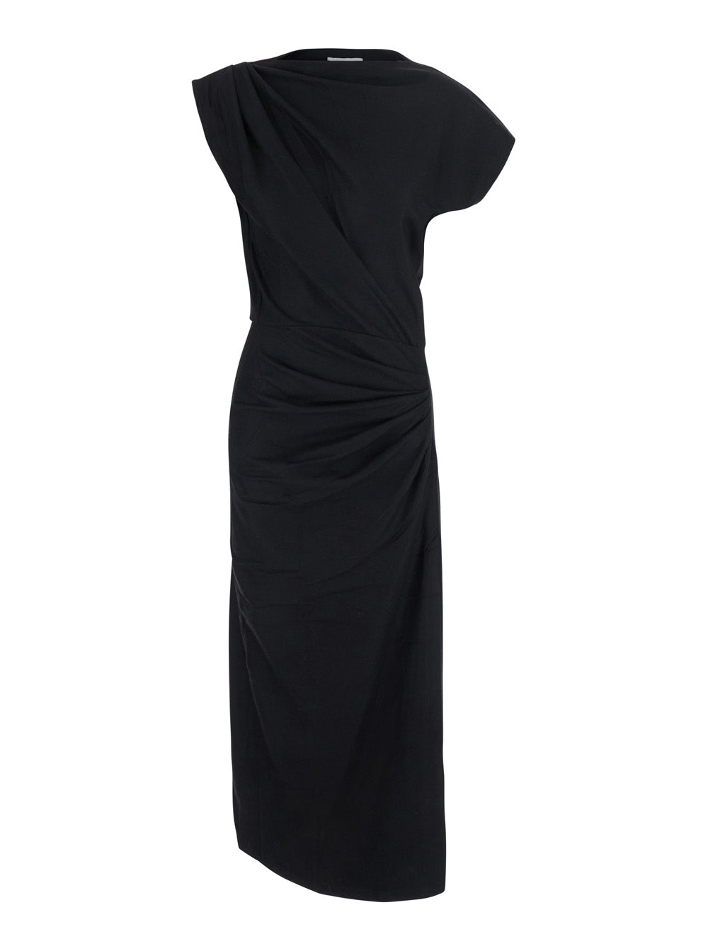 Isabel Marant Etoile Women Long Dress Naerys-Gc With Long Sleeves And Back Closure In Black Women ISABEL MARANT ETOILE