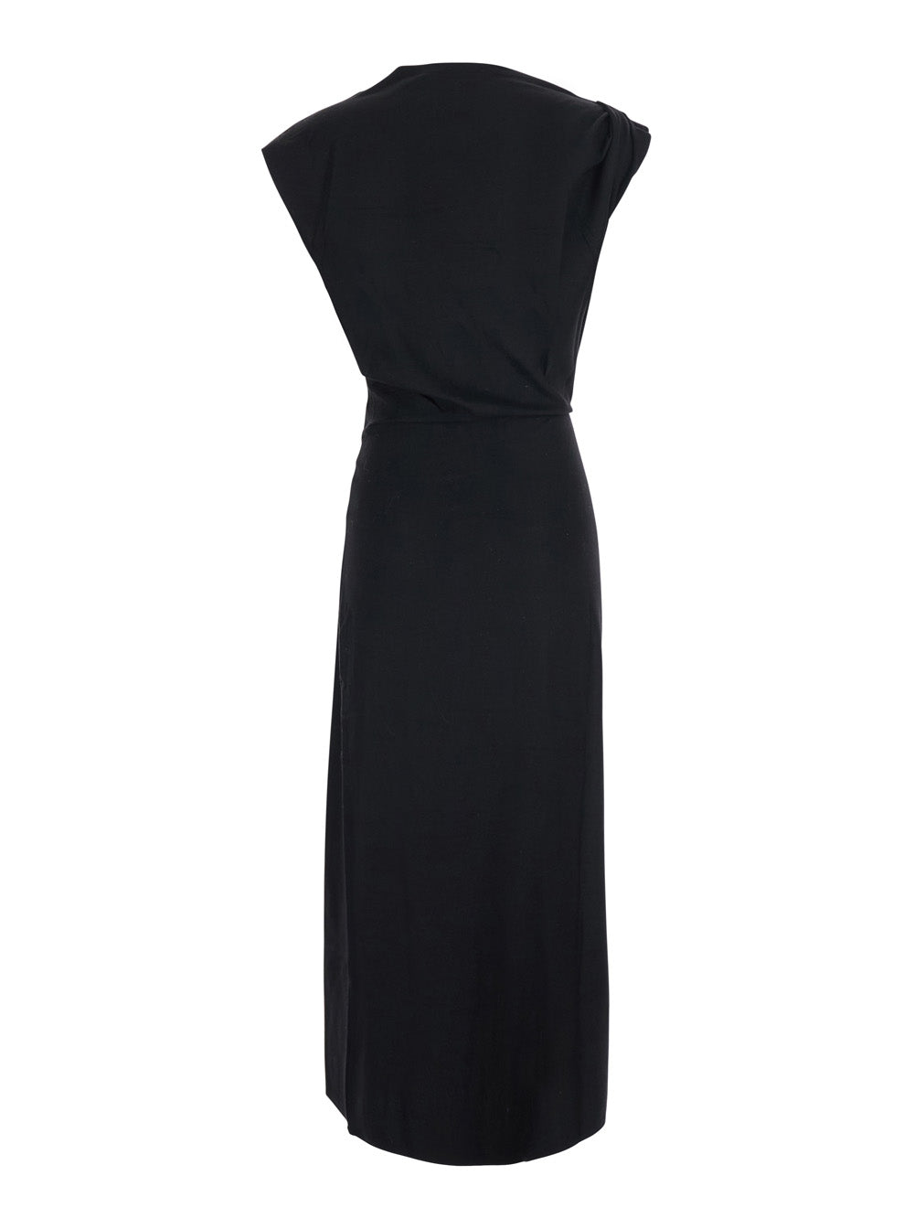 Isabel Marant Etoile Women Long Dress Naerys-Gc With Long Sleeves And Back Closure In Black Women ISABEL MARANT ETOILE