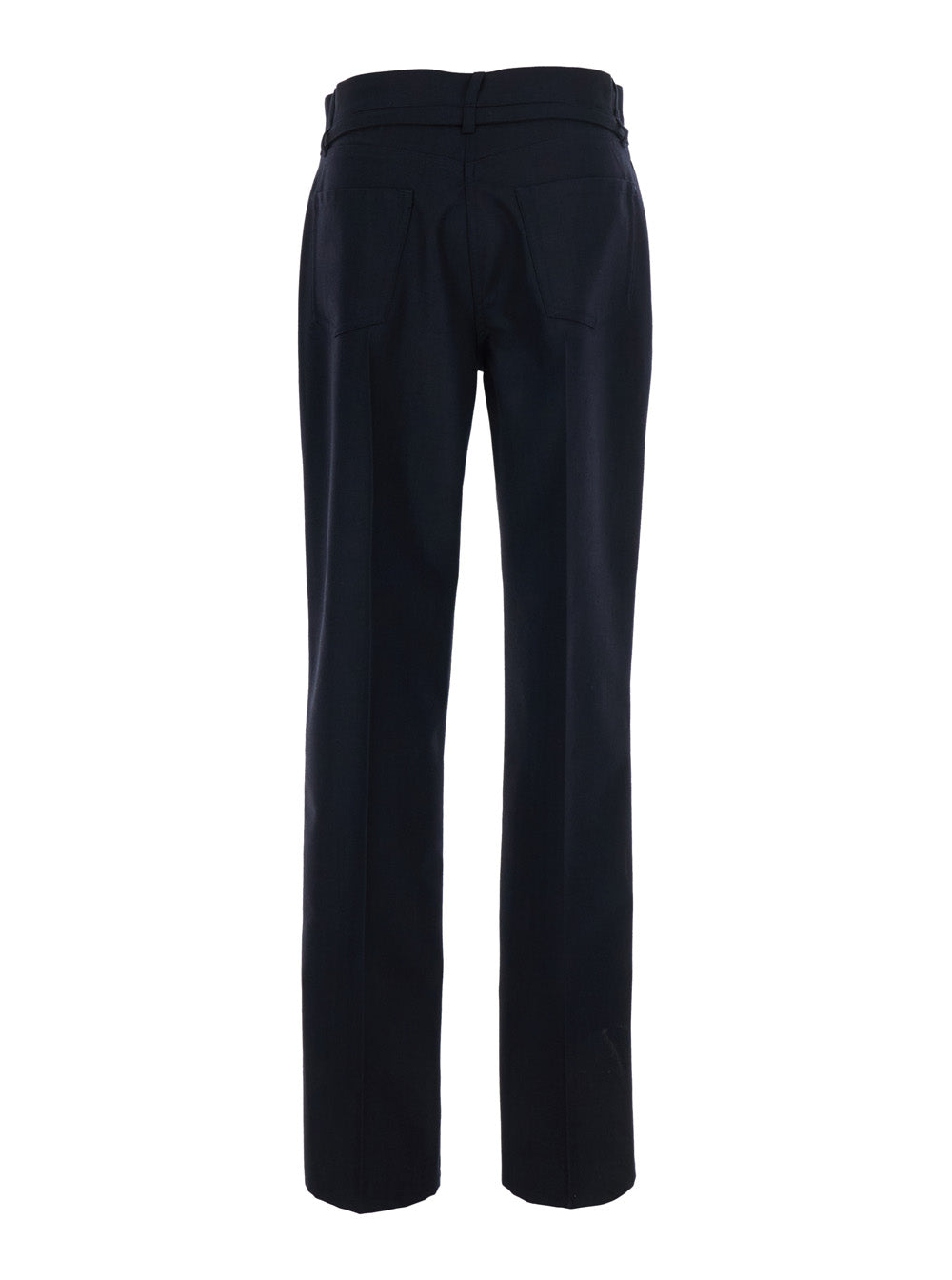 Dries Van Noten Women Pants Persy Pants With Pockets And Straight Hems In Tech Fabric Blue Men DRIES VAN NOTEN
