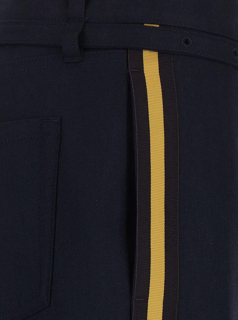 Dries Van Noten Women Pants Persy Pants With Pockets And Straight Hems In Tech Fabric Blue Men DRIES VAN NOTEN