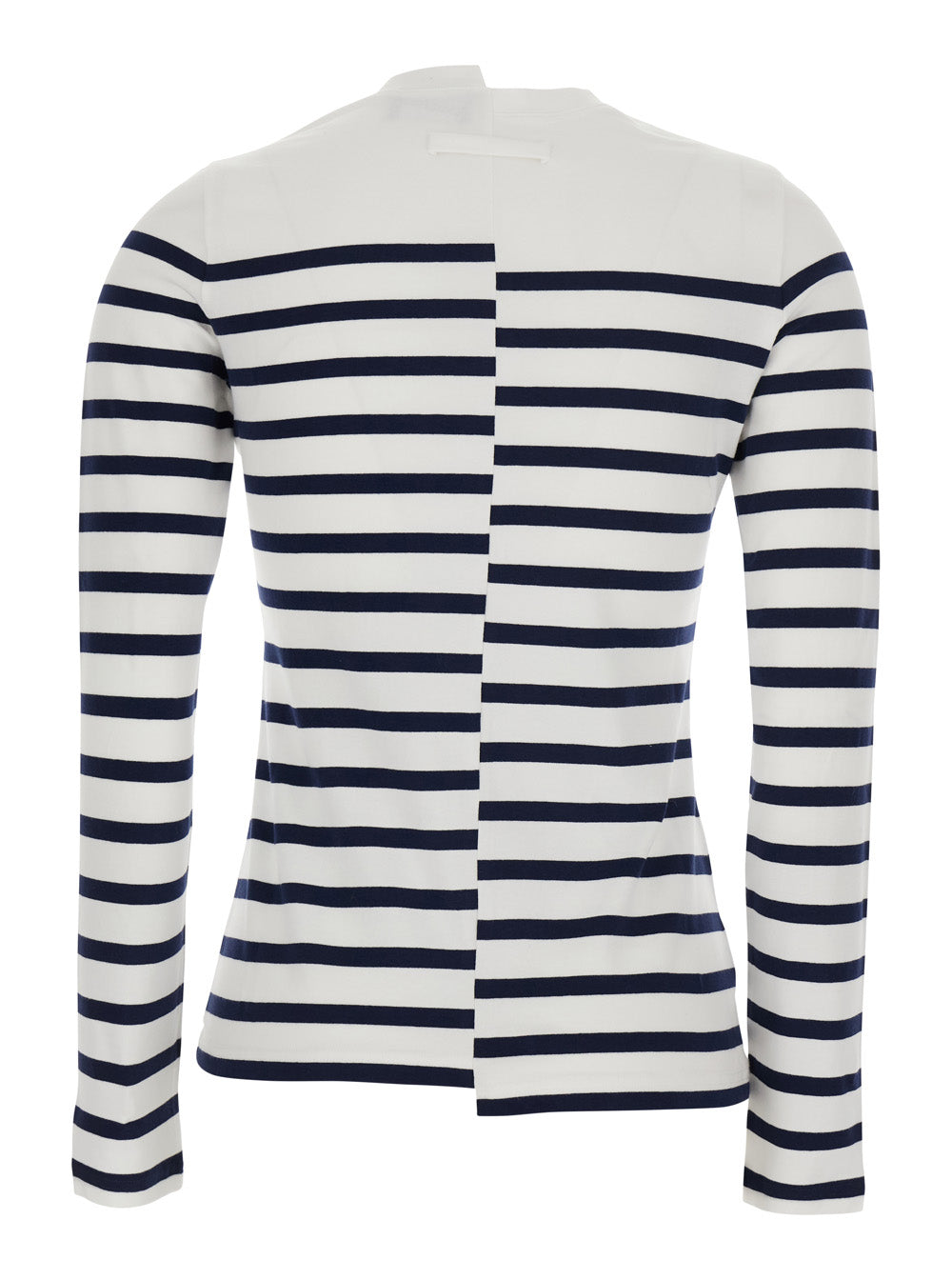 Jean Paul Gaultier Women White T-Shirt With Long Sleeves And Logo Details In Cotton JEAN PAUL GAULTIER