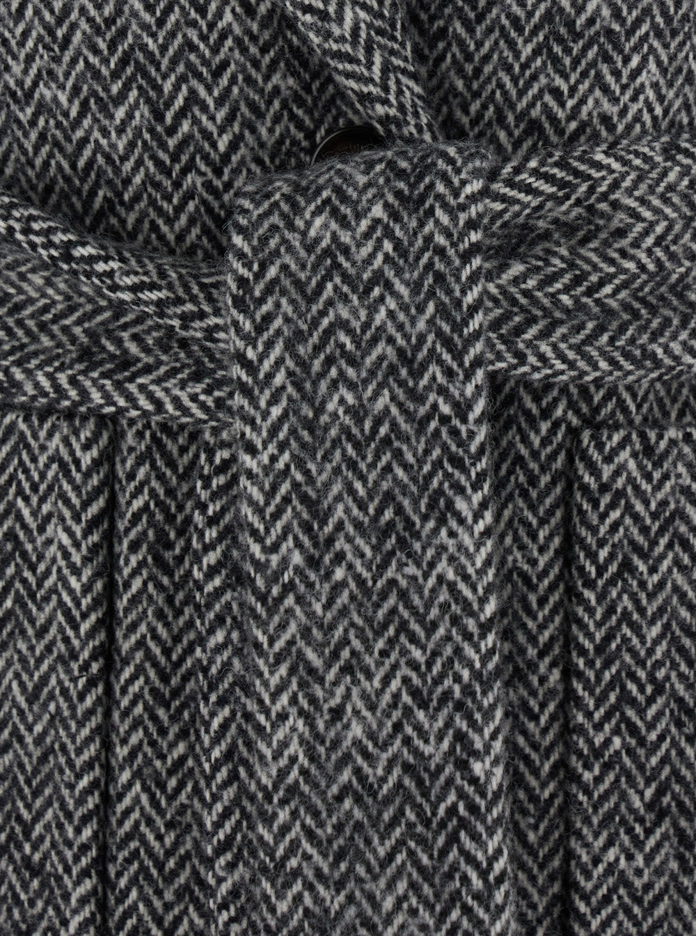Valentino Women Coat With Notched Collar And Long Sleeves In Grey Wool For Men VALENTINO