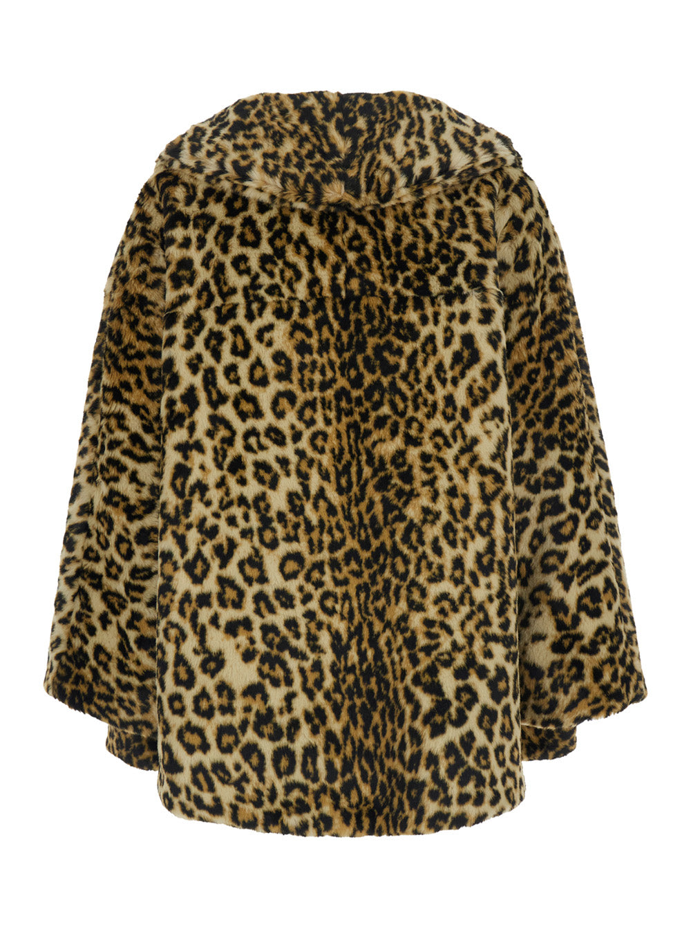 Givenchy Women Shearling With Leopard Details In Brown Leather Women GIVENCHY