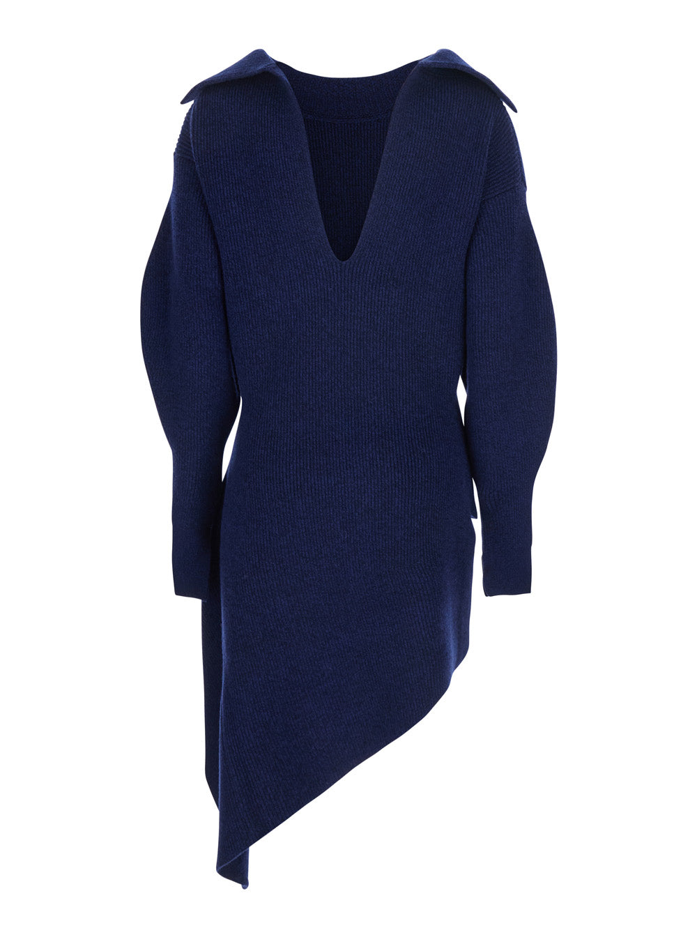 Givenchy Women Crew Neck Sweater With Padded Collar In Blue For Men GIVENCHY