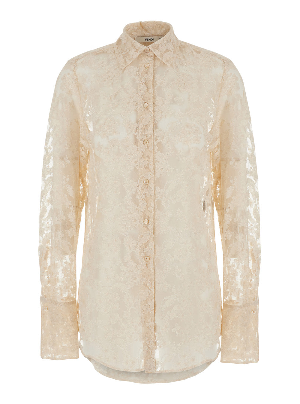 Fendi Women Camicia Allover Peonia FENDI