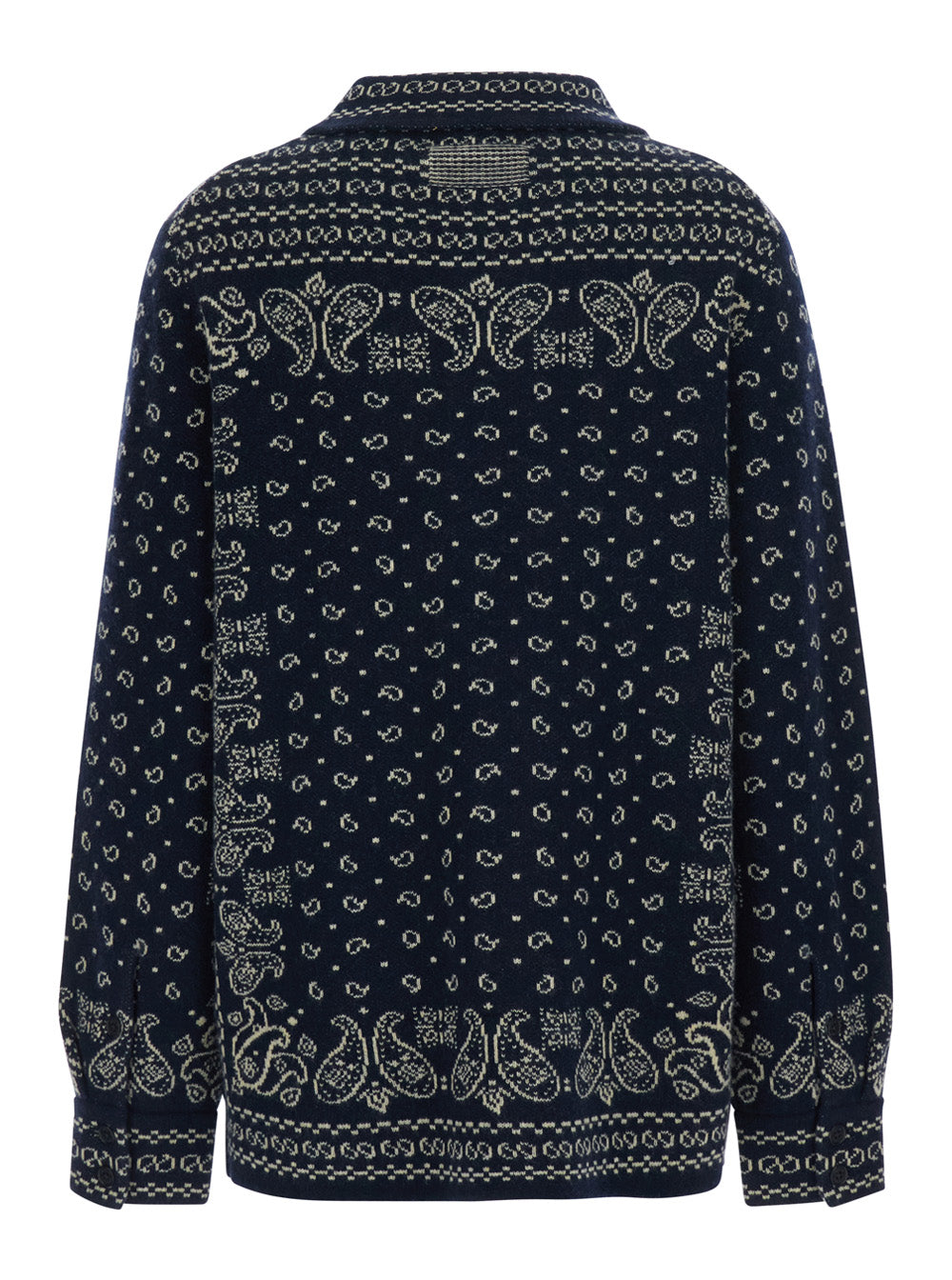 Guest In Residence Women Long Sleeve Shirt With Flaps In Blue GUEST IN RESIDENCE