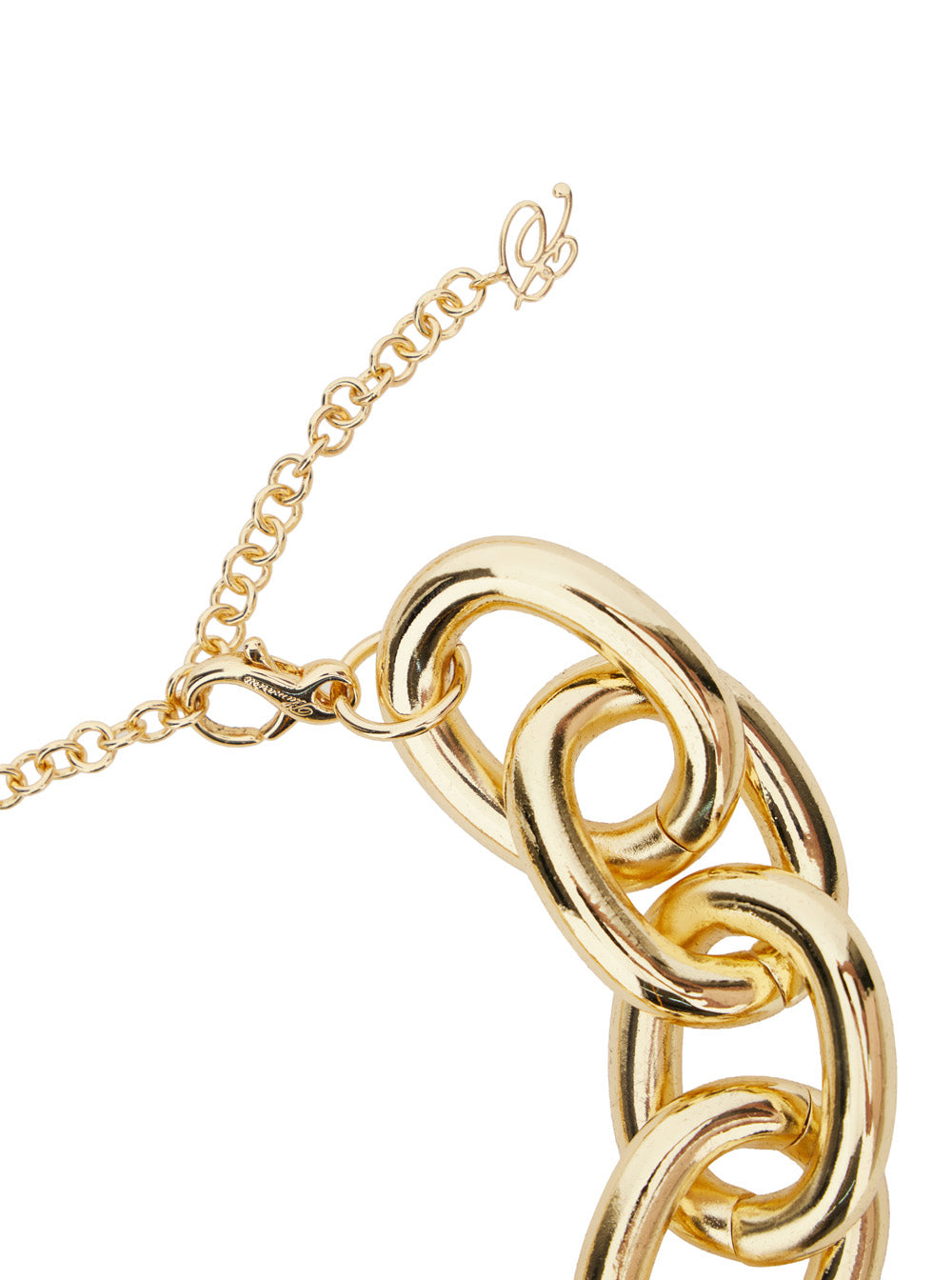 Blumarine Women Gold-Colored Necklace With Chain Design In Brass For Women BLUMARINE