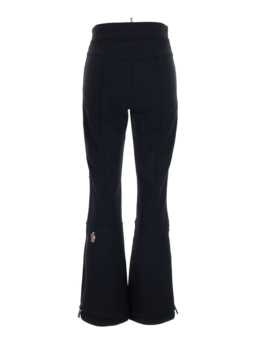 Moncler Grenoble Women Black Ski Pants With Zip Pockets And Logo Patch On The Back In Tech Fabric For Women MONCLER GRENOBLE