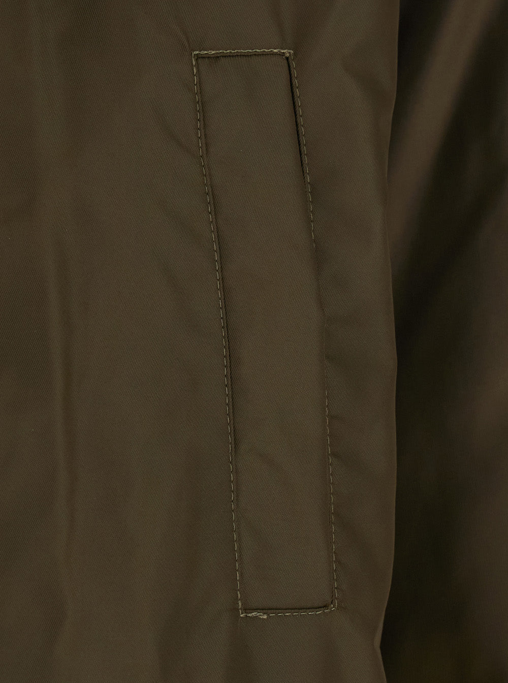 Stand Women Thilda Jacket Shiny Nylon With High Collar And Zip Closure In Tech Fabric Green Woman STAND STUDIO
