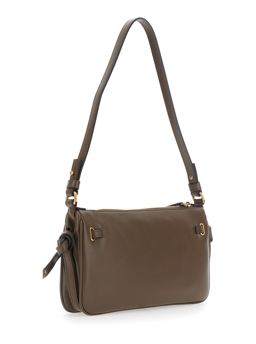 Chloé Women 'Paddington Sling' Brown Crossbody Bag With Padlock On The Front And Adjustable And Removable Strap In Leather For Women CHLOE