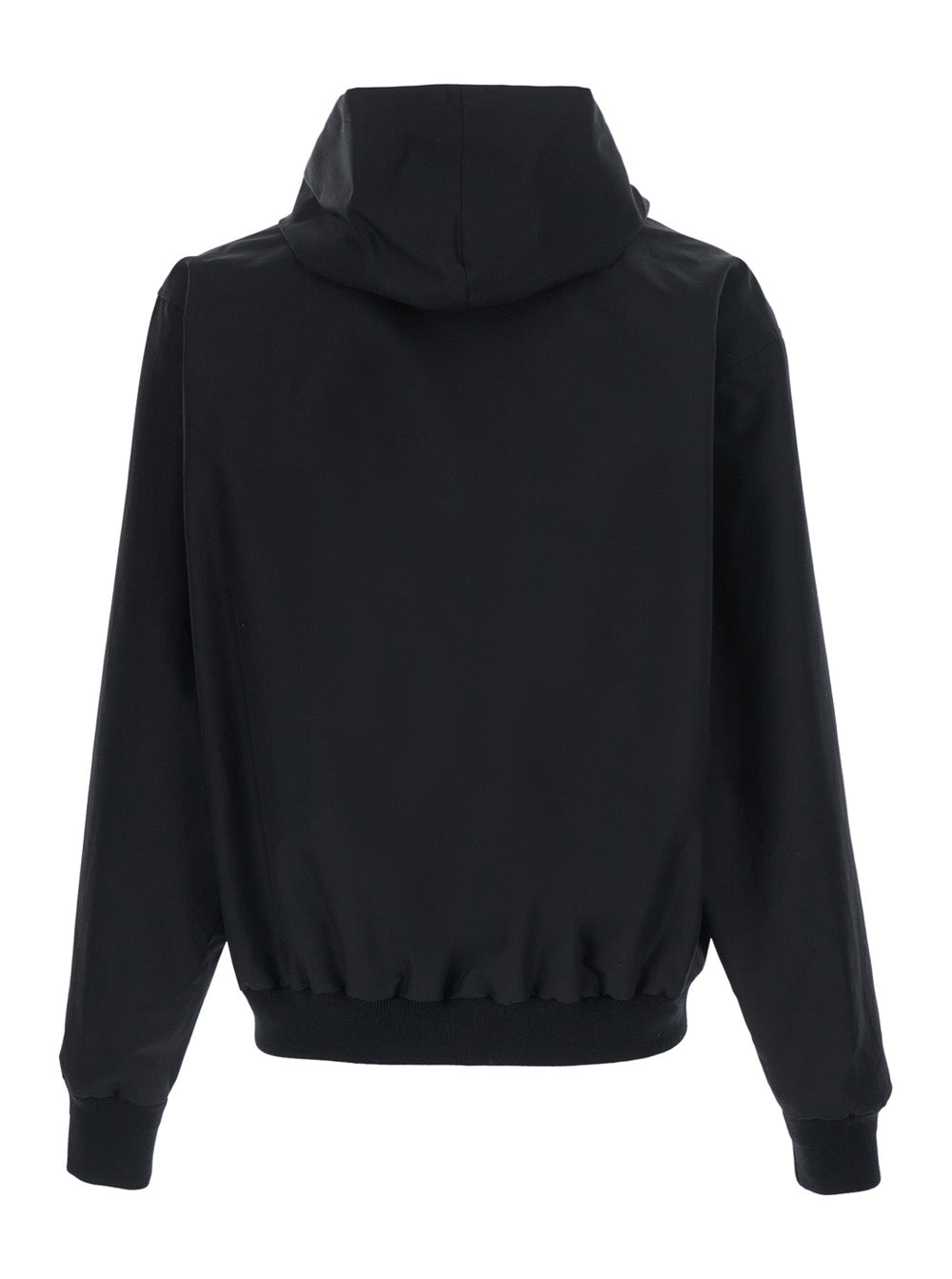 Gucci Men Black Jacket With Tone-On-Tone Logo And Reversible Design In Cotton For Men GUCCI