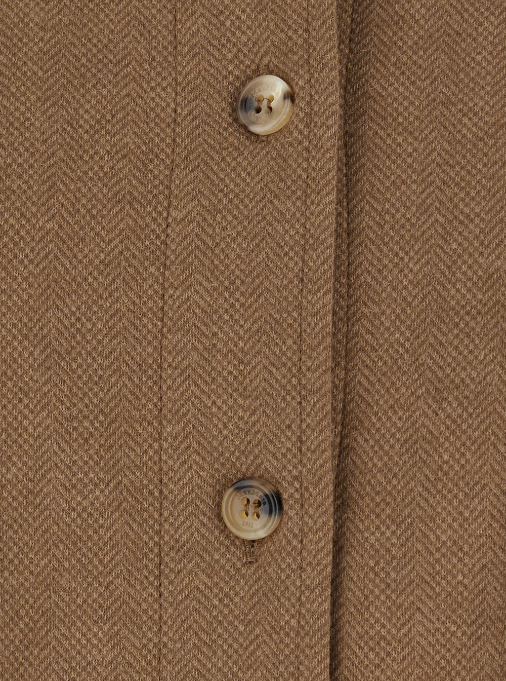 Max Mara Women 'Ladino' Beige Shirt With Classic Collar And Two Patch Pockets On The Front In Wool Blend For Women MAX MARA