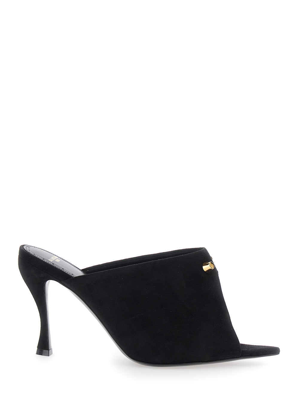 Balenciaga Women Midnight City Mule 95 Suede BALENCIAGA