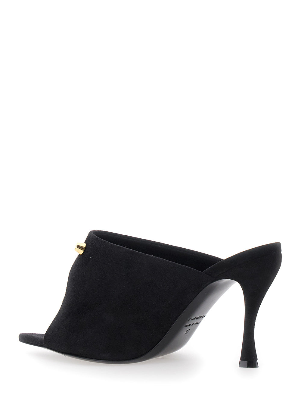 Balenciaga Women Midnight City Mule 95 Suede BALENCIAGA