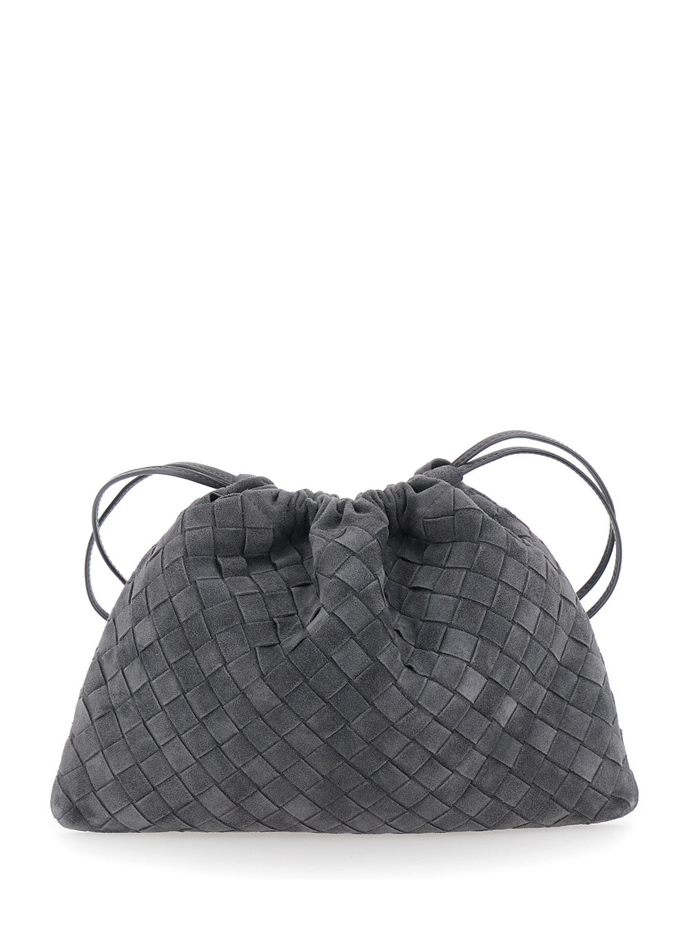 Bottega Veneta Women Dustbag Intreccio 15 Glove Suede Cachemire BOTTEGA VENETA