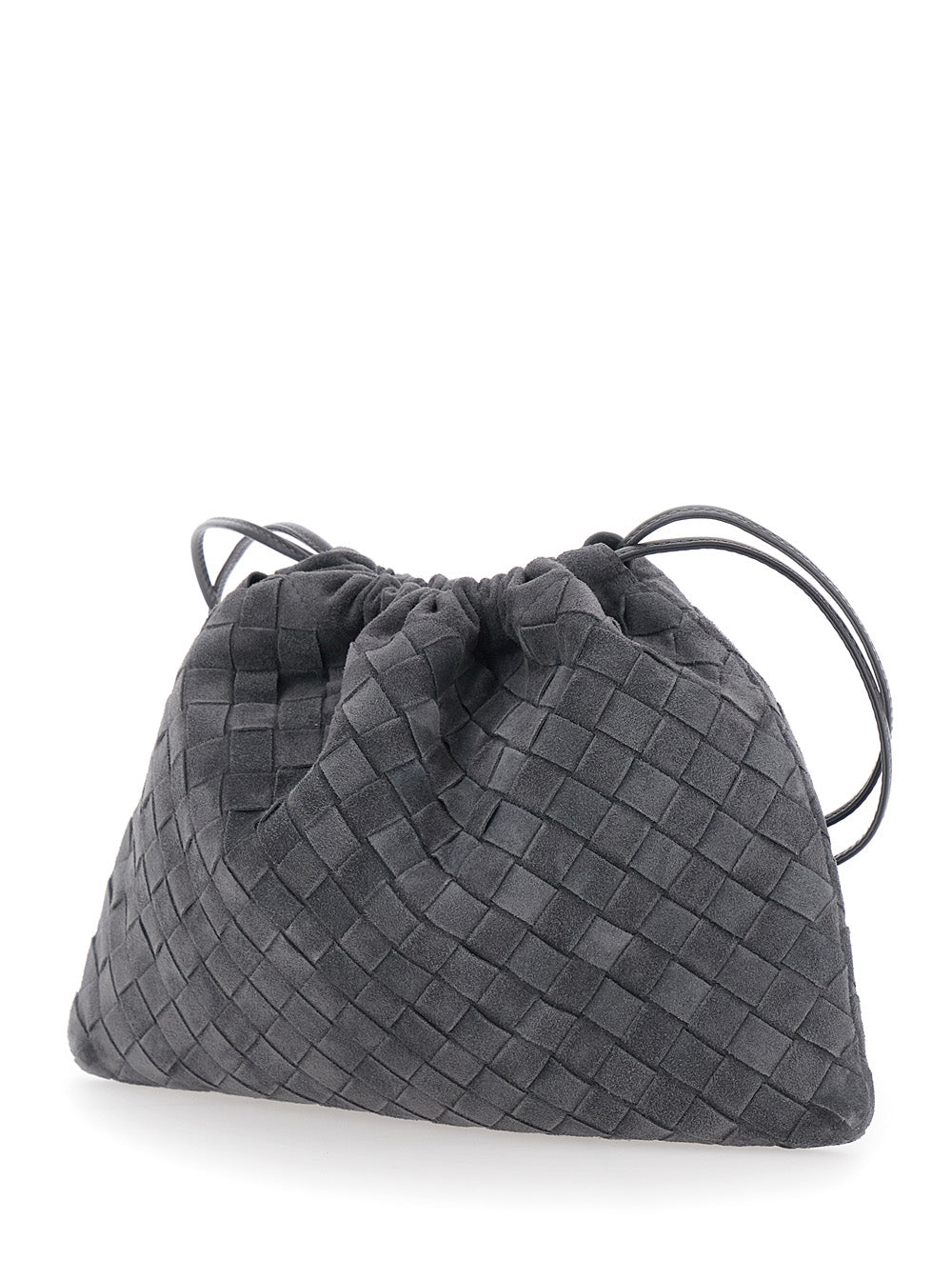 Bottega Veneta Women Dustbag Intreccio 15 Glove Suede Cachemire BOTTEGA VENETA