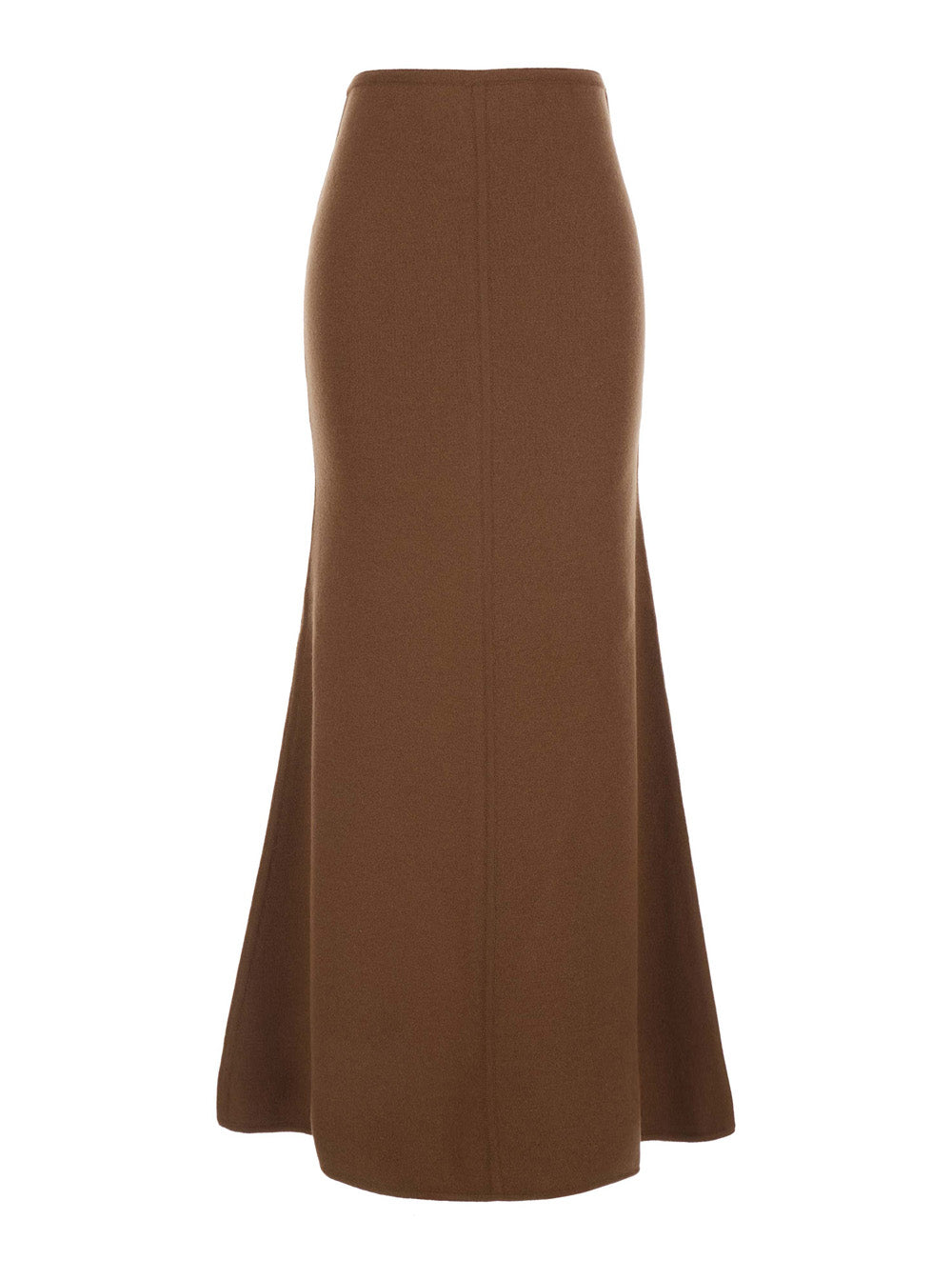 Max Mara Women Mxs Piuma Knit Skirt Midi Skirt In Beige, Women MAX MARA