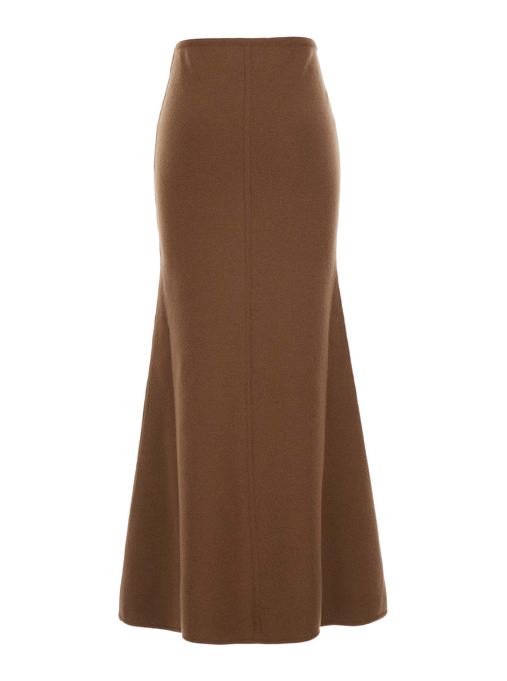 Max Mara Women Mxs Piuma Knit Skirt Midi Skirt In Beige, Women MAX MARA