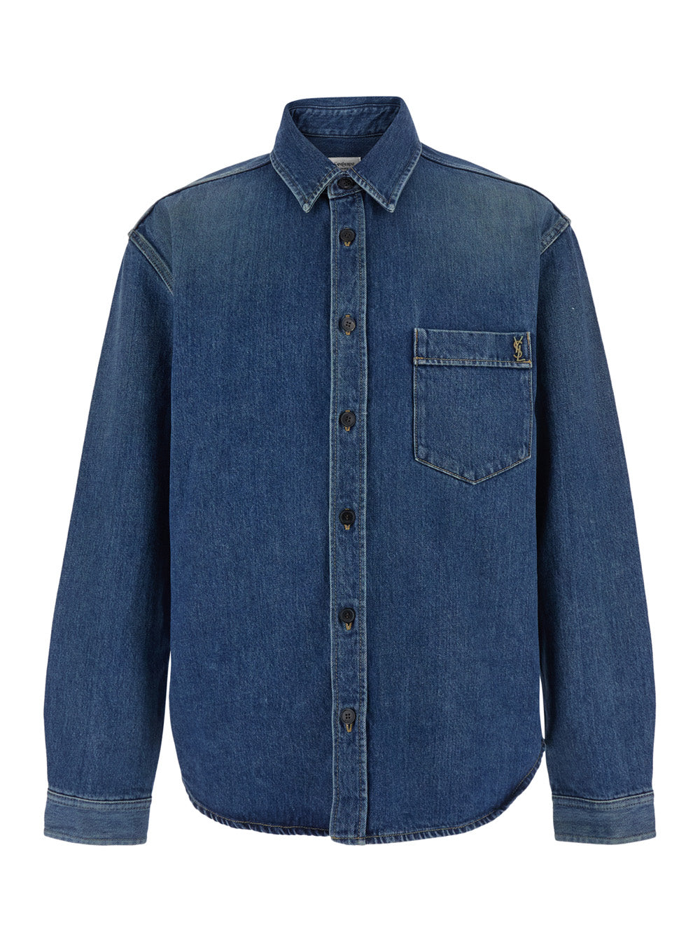 Saint Laurent Men Denim Con Taschino Logo Piccolo SAINT LAURENT