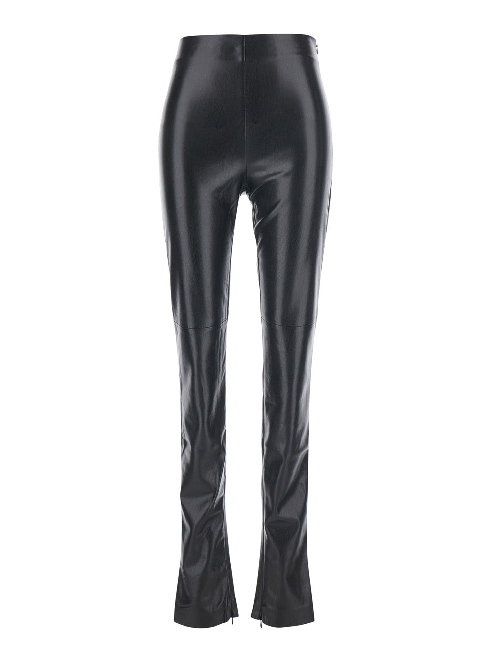 The Andamane Women Leggings Neh Holla With Zip In Tech Fabric Black Women THE ANDAMANE