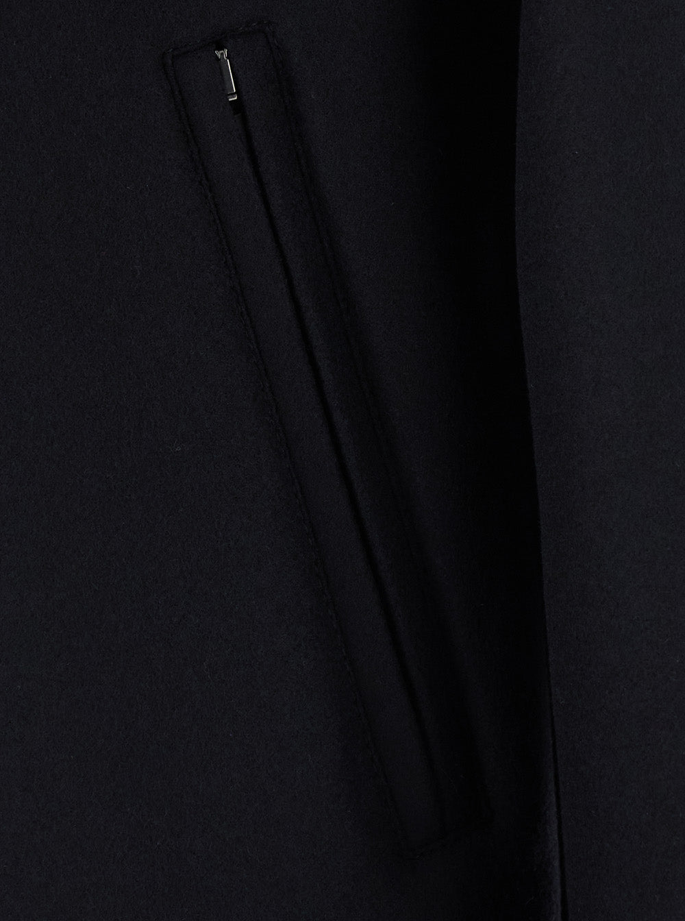 Bottega Veneta Men Splittable Wool 
Felt Jacket/
Double Black BOTTEGA VENETA