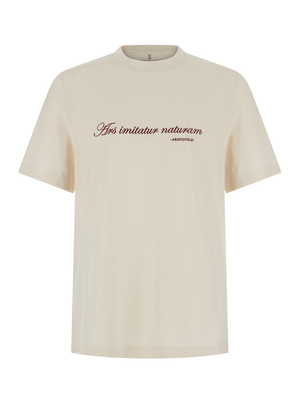 Brunello Cucinelli Men T-Shirtconricamoestampa BRUNELLO CUCINELLI