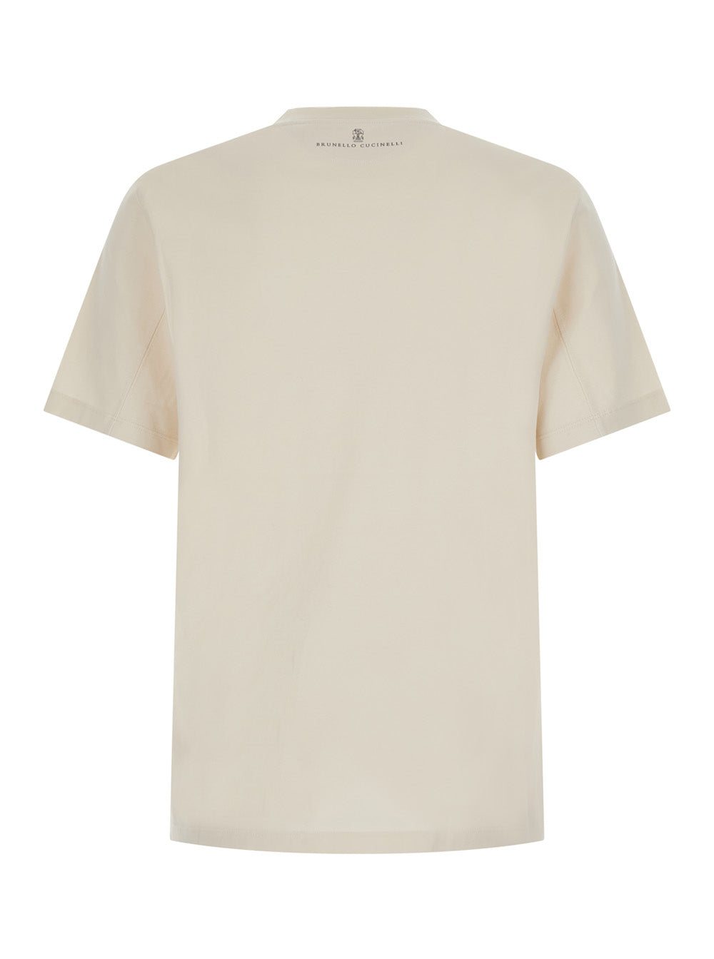 Brunello Cucinelli Men T-Shirtconricamoestampa BRUNELLO CUCINELLI