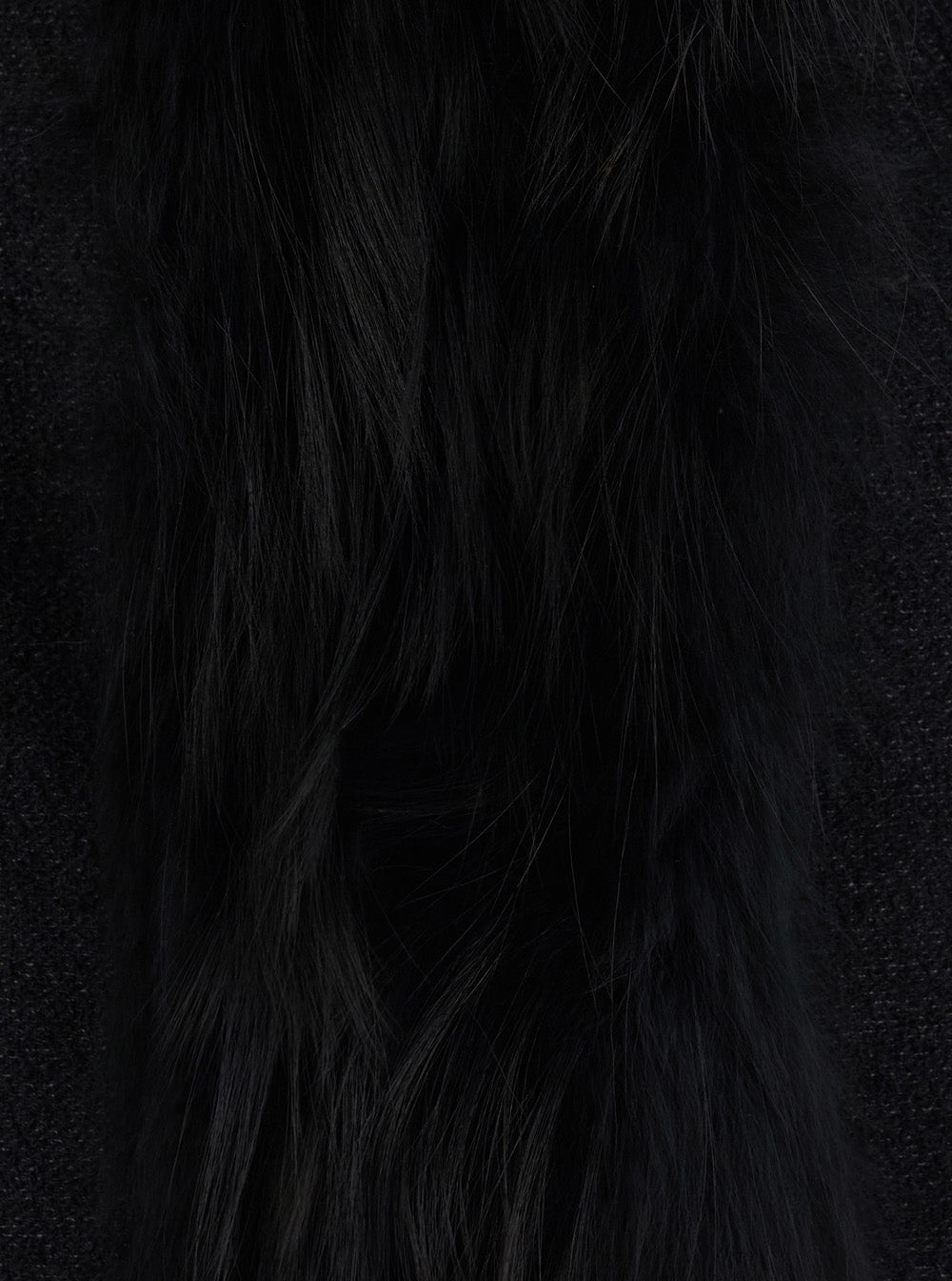 Fendi Women Vest Wool Boucle+Fox FENDI