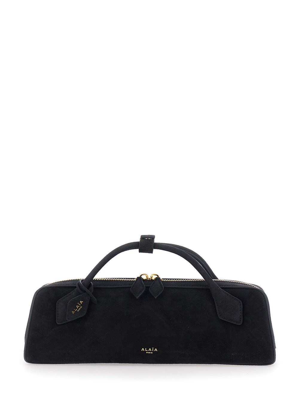 Alaia Women Clutch Teckel With Leather Details And Zip Closure, Black, Unisex ALAIA