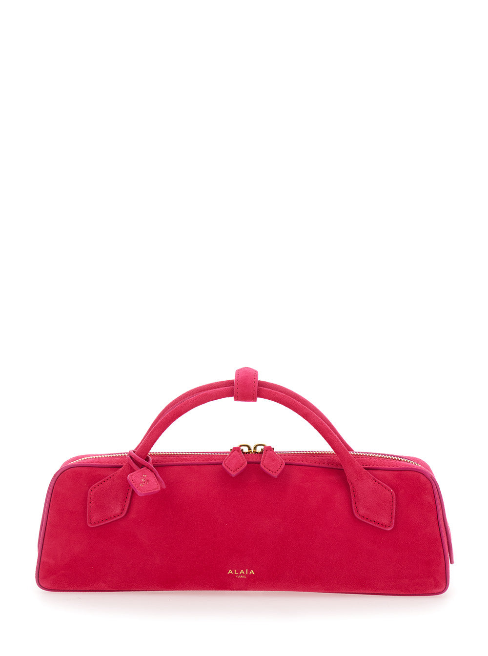 Alaia Women Teckel Clutch With Leather Details And Fuchsia Color For Women ALAIA