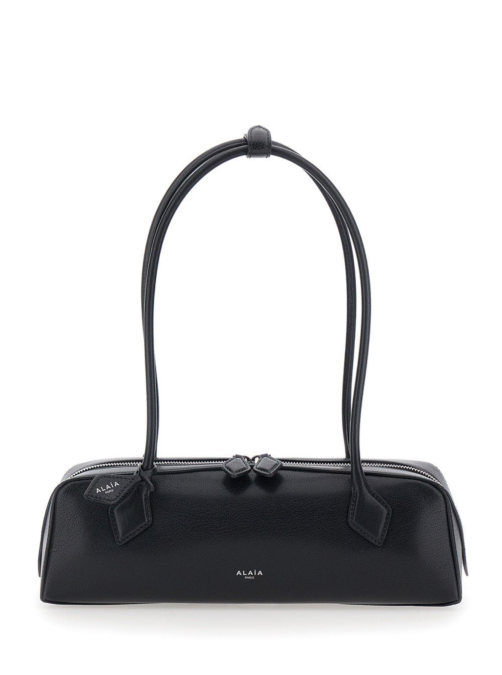 Alaia Women Shoulder Bag Teckel In Leather And Black Color For Women ALAIA