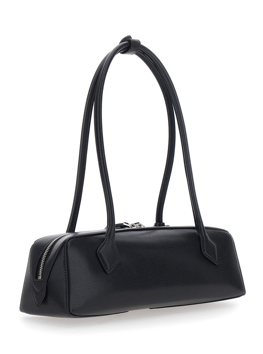 Alaia Women Shoulder Bag Teckel In Leather And Black Color For Women ALAIA