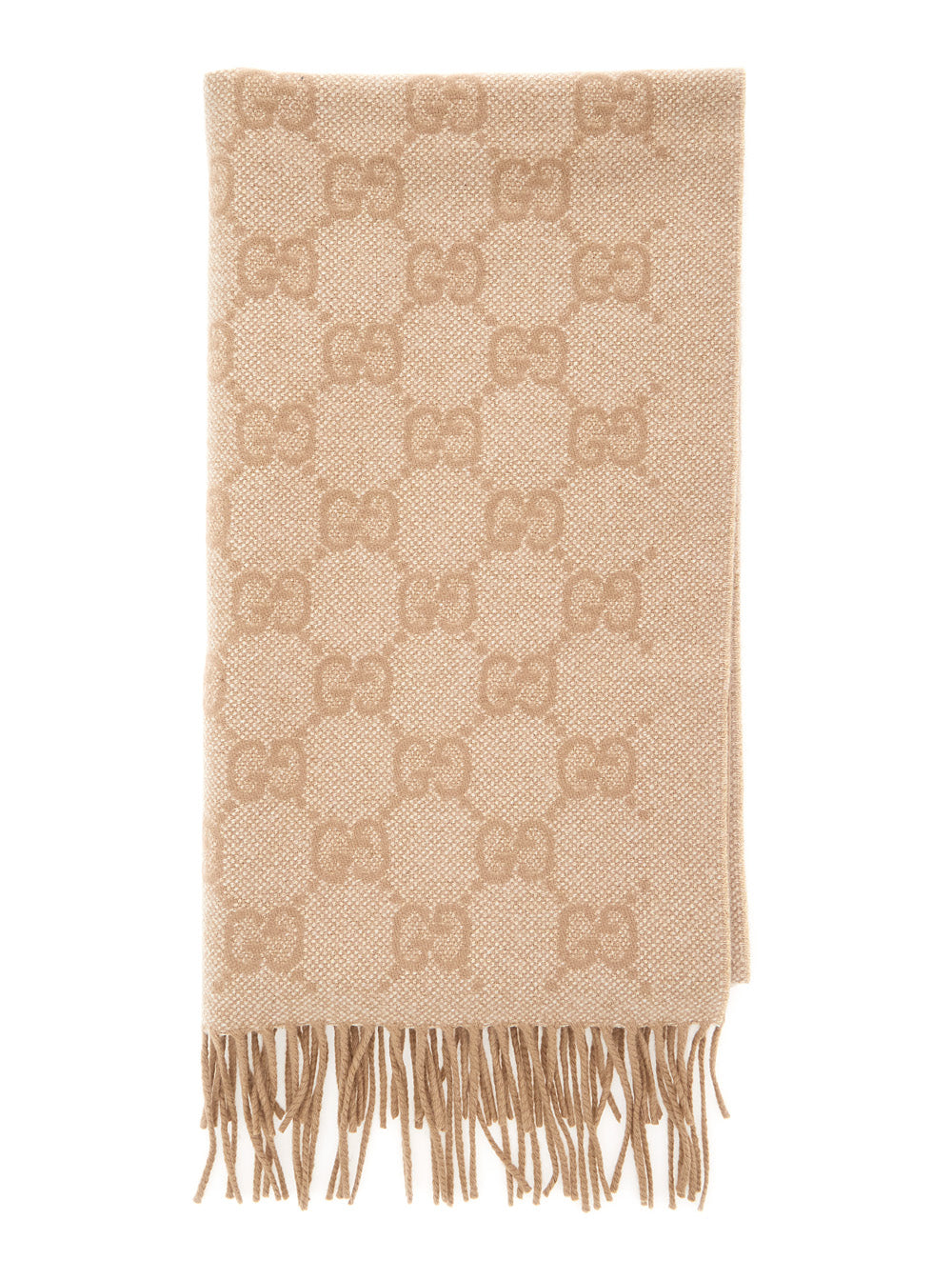 Gucci Women Cashmere Scarf Gg GUCCI