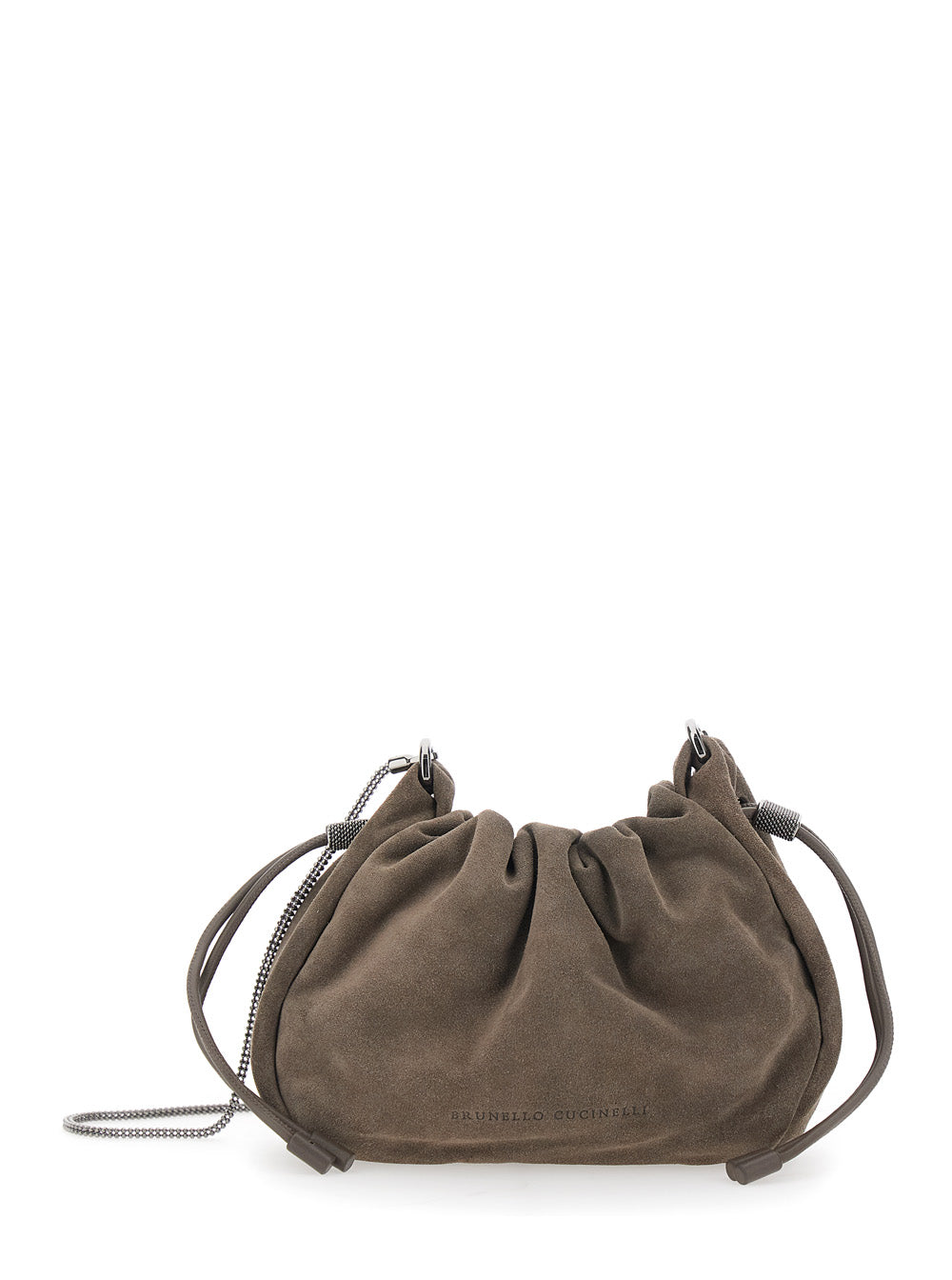 Brunello Cucinelli Women Borsa Bucket Mellow Mini In Camoscio BRUNELLO CUCINELLI