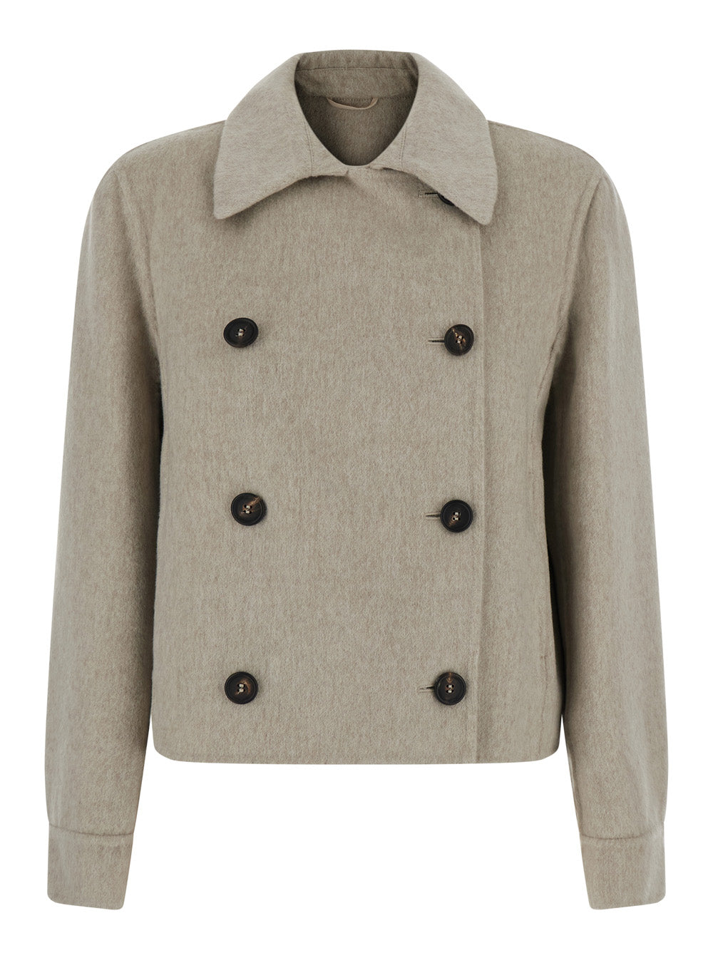Brunello Cucinelli Women Caban Crop Con Monile BRUNELLO CUCINELLI