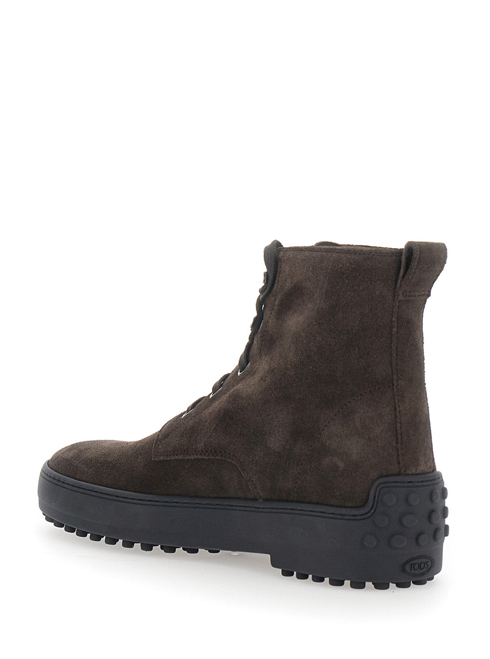 Tod's Women Ankle Boots With Rubber Sole In Brown TOD'S