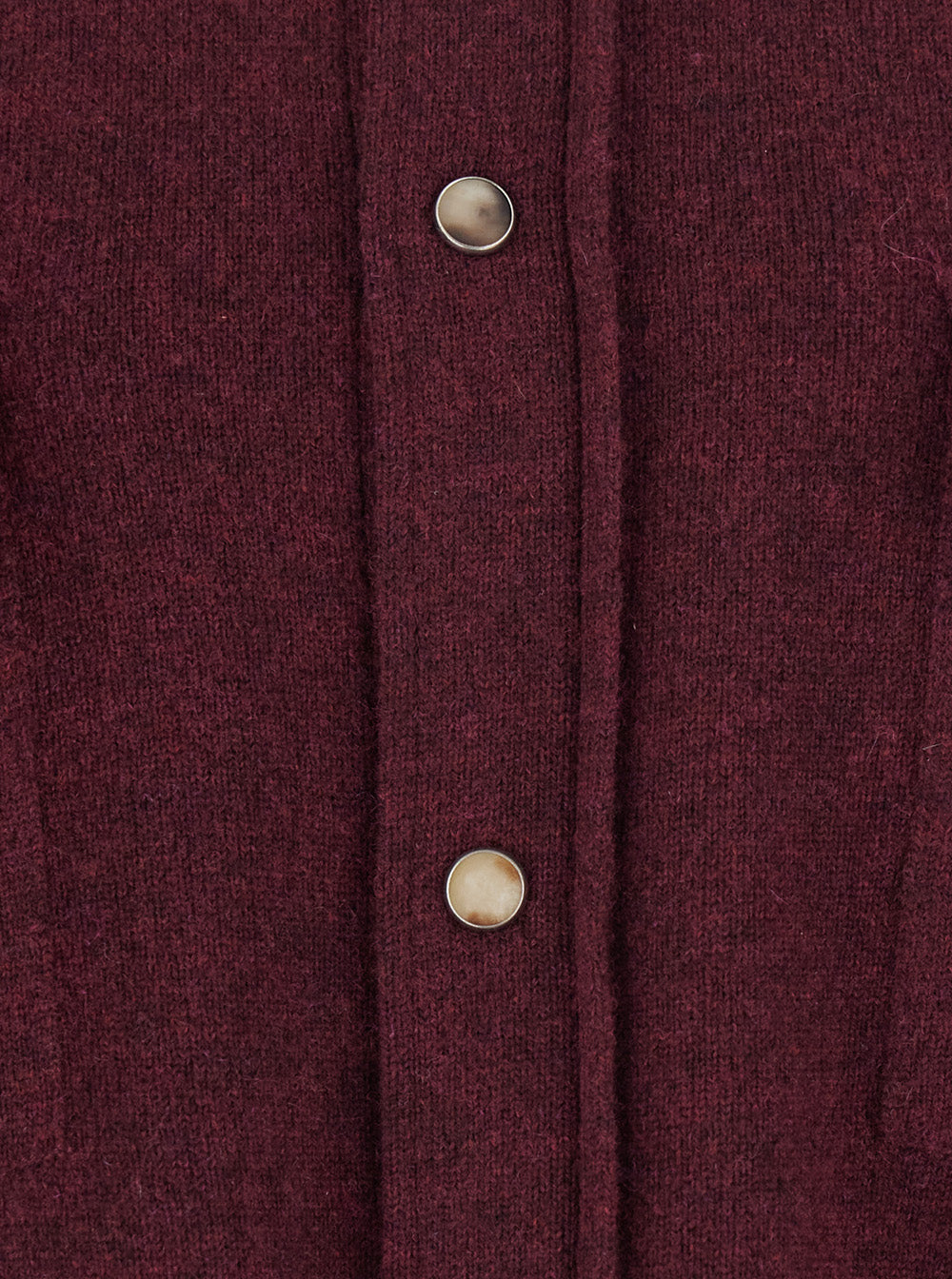 Brunello Cucinelli Men Bordeaux Jacket With Classic Collar And Patch Pockets On The Front In Wool, Cashmere And Silk Blend For Men BRUNELLO CUCINELLI
